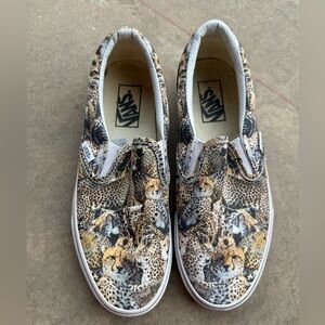 Vans Slip on With Big Cats